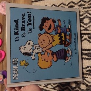 Kohl's Peanuts be kind, be brave, be you kids book brand new